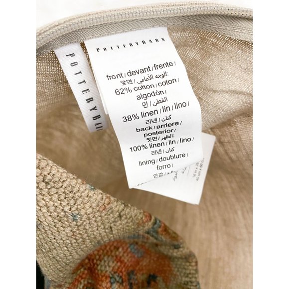 Pottery Barn Accents Pottery Barn Navin Printed Lumbar Linen Pillow